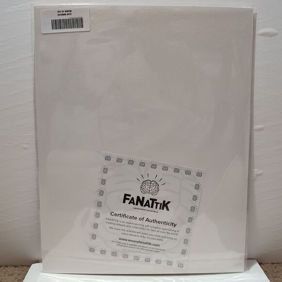 Mega Man Limited Edition Art Print & Certificate Of Authenticity Official Capcom - Picture 2 of 4